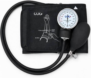 $40 CUG Aneroid Sphygmomanometer, Manual Blood Pressure Cuff Manual  Precision Copper & Brass Movement, Medical-Grade PVC Tubing, Medical Ultrasound Equipment, Ideal for Doctors, Nurses