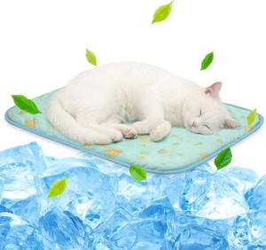 NWK Pet Cooling Mat -Q-Max0.345 Ice Silk Cooling Mat for Dogs & Cats Portable & Washable Pet Cooling Blanket