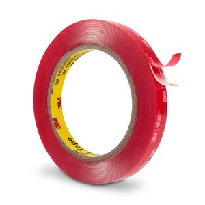 3M Double Sided Tape 0.5x15.4Ft Clear Heavy Duty, 0.04in Thick  Mounting Tape 4910 Adhesive Waterproof Foam Tape for Car Home Office Decorative Automotive Trim Nameplate Indoor Outdoor