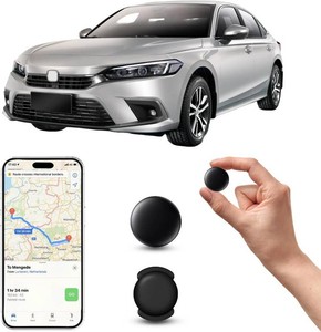 $30 Hidden Magnetic Mini GPS Tracker for Vehicles   No Subscription GPS Device, Real-Time GPS Tracking for Kids, Pets, or Vehicles, Works with Apple Find My, Vehicle Locator (GPS01)