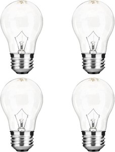 Appliance Oven Light Bulb A15 40W High Temperature 500 Degrees Resistant for Refrigerator Over Stove Microwave Range Hood Lava Lamp Replacement Bulb E26 Medium Base 120V Warm White