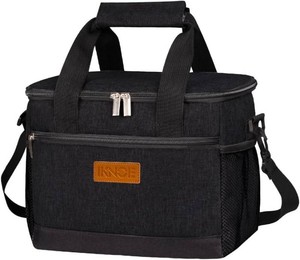 iknoe Insulated Lunch Bag, Foldable 8.5L Cooler Bag for Men & Women, Leakproof Thermal Design, Great for Office, Picnic, Travel, Lunch Box