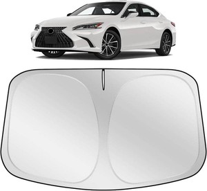 XHRING Windshield Sun Shade Sunshade Compatible with Lexus ES 350 ES350 ES250 ES300 ES300h 2027 2026 2025-2019 Accessories Car Front Window Sun Shield Cover