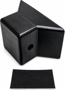 $32 EPDM Rubber Flat Bow Stop for Boat Trailers, 5.5 in Span, 12 in Shaft  Includes protective felt pad No-marring bow stop for flat-bottom boats, skiffs, jon boats and boat trailer bow support