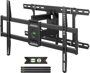 $60 USX Mount UL Listed TV Wall Mount for 42-85 TVS, Fits 16 18 or 24 Studs, Full Motion TV Mount Swivel Tilt Extension TV Bracket with Dual Articulating Arms, Max VESA 600x400mm, Load 110lbs
