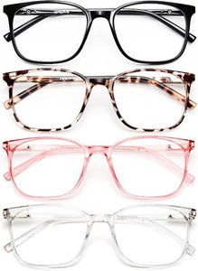 Gaoye Ultralight Blue Light Glasses for Women - Computer Protection Glasses for All Day Comfort - Anti UV Glare & Eyestrain