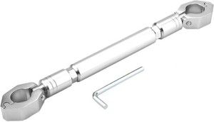 Universal Motorcycle Handlebar Balance Crossbar, Aluminum Alloy, Silver, for ATV and Dirt Bike