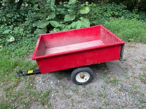 Garden Utility WagonTrailer - Agri-Fab Heavy Hauler 10 Cu Ft