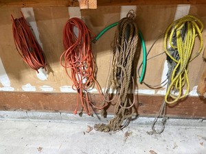 Extension Cords & Rope Mixed Lot