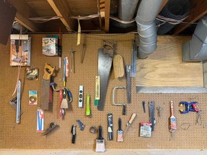 Hand Tools Mixed Lot - Saws, Planes, Clamps & Accessories