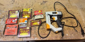 Electric Tacker - Batavia TC0060-US With Arrow & Swingline Staples Mixed Lot