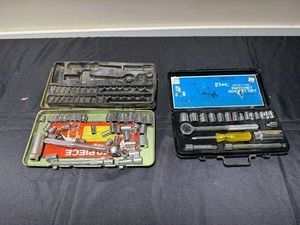 Socket Wrench Set Mixed Lot - Eagle 21Pc Metric Ratchet Set & Top Piece Set