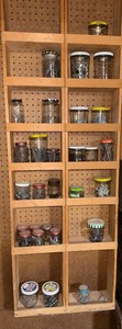 Hardware Fastener Assortment - Jars of Nails, Screws & Anchors