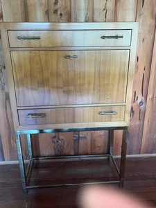 NICE Mid-Century Lighted Dining Room Bar Cabinet - Bernhardt Flair Division 53 X 24 X 16 in