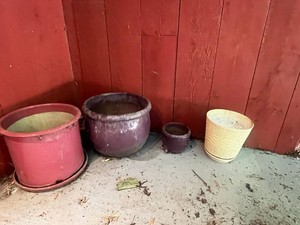 Plant Pots & Planters Assorted Set (Lot of 4)