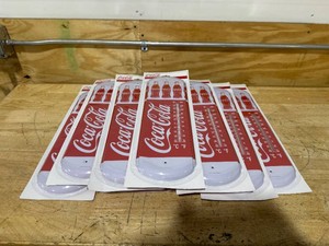 Coca-Cola metal thermometers (lot of 10)
