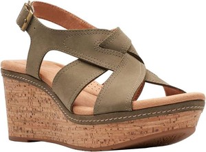 $69 Clarks Womens, Elleri Rae Sandal Size 10