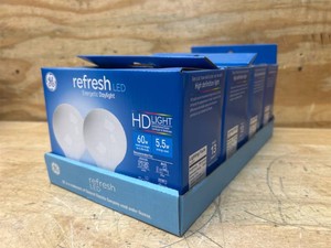 GE Refresh LED Energetic Daylight 2 Bulbs lot of 4