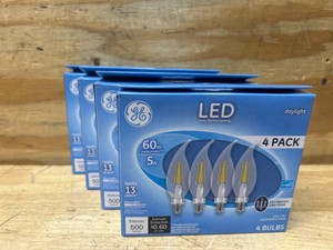 GE LED daylight 4 bulbs lot of 4