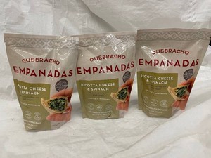 K - Quebracho Ricotta Cheese & Spinach Empanadas (Lot of 3)