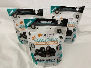 Fat & Weird Mega Bites Cookie Dough - Chocolate Cocoa with Chocolate Sandwich Core