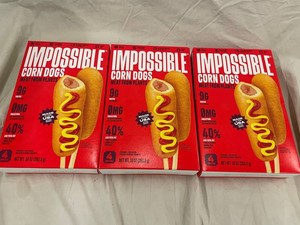 M&G - Impossible Corn Dogs 10 Oz (Lot of 3)
