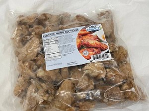 D - Daily Choice Fully Cooked Chicken Wing Sections - 5 LBS, Keep Frozen