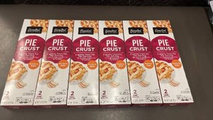 G - Essentials Pie Crust Ready to Bake - 2 Count Rolled, 15 oz Each Box (Pack of 6)