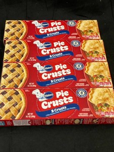M - Pillsbury Pie Crusts 14.1 Oz (Lot of 4)