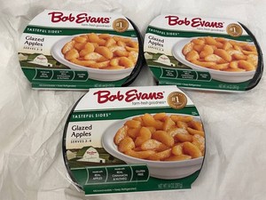 O - Bob Evans Glazed Apples 14 Oz (Lot of 3)
