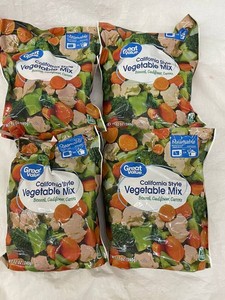 A - Great Value California Style Vegetable Mix (Lot of 4)