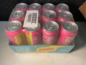 Starburst Sparkling Ice Strawberry Zero Sugar 12-Pack