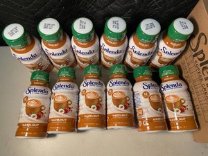 Splenda Hazelnut Coffee Creamer 8 Fl Oz (Lot of 12)