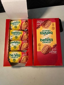 belVita Crunchy Cinnamon Brown Sugar Breakfast Biscuits (Lot of 2)