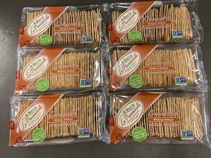 La Panzanella Croccantini Whole Wheat Artisan Crackers (Lot of 4)