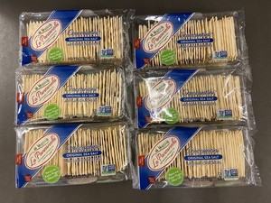 La Panzanella Croccantini Original Sea Salt Artisan Crackers (Lot of 4)