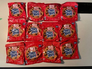 Chips Ahoy Big Chewy Chocolate Chip Cookies 2.5 Oz (Lot of 12)