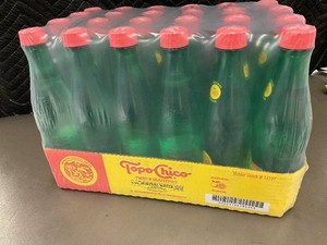 Topo Chico Twist of Grapefruit Mineral Water 24-Pack - 15.5 Fl Oz Bottles