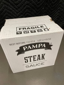 Steak Sauce - Pampa - 12 Bottles (11 oz Each) - Bulk Wholesale (132 oz)