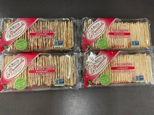 La Panzanella Croccantini Rosemary Artisan Crackers 6 oz (Lot of 4)