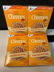 Peach Mango Cheerios Limited Edition (Lot of 4)