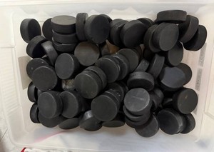 Hockey Puck Assortment (Approx. 50)