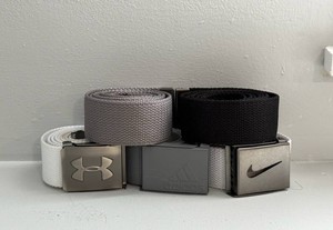 Under Armour, Adidas & Nike Belt Mixed Lot