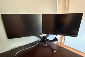 Dell & Samsung Dual Monitor Setup