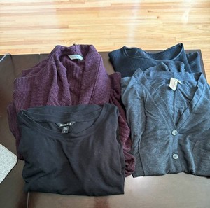 Athleta & Almina Womens Tops Cardigan (Lot of 4)