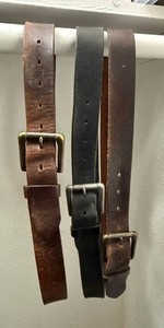 Vintage Old Navy Leather Belts land XL (Lot of 3)