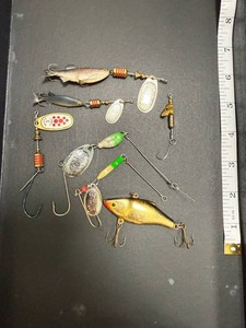 Vintage Mepps, South Bend & Epps Fishing Lure Assortment (Lot of 8)