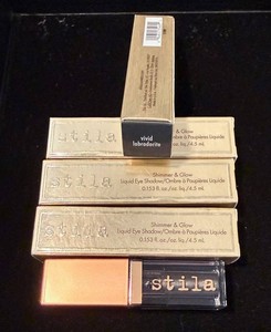 Stila Vivid Labradorite Shimmer & Glow Liquid Eye Shadow (Lot of 4)