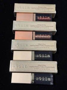 Stila Shimmer & Glow, Glitter & Glow Liquid Eye Shadow Set (Lot of 4)