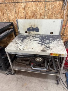 Shop Table on Wheels 24 x 36 x 28 Tall